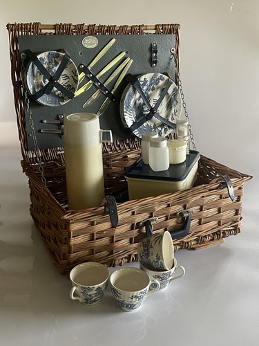 Wicker picnic basket set for - for, 4