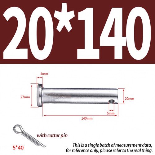 16mm 20mm clevis - clevis, 304