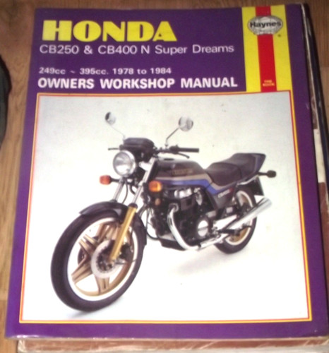 Honda cb250 cb400n - honda, super