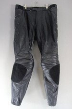 HEIN GERICKE STREETLINE LEATHER BIKER TROUSERS WITH CE ARMOUR: WAIST 40"/LEG 35"
