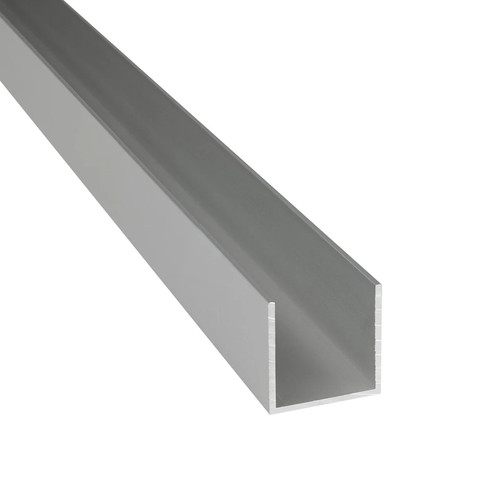 Aluminium channel profile - aluminium, u