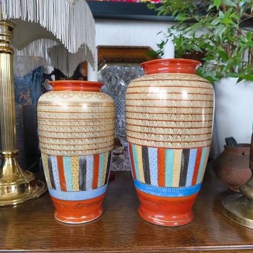Pair antique chikaramachi - pair,