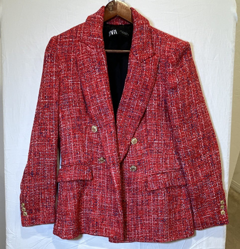 Zara women red double - zara,