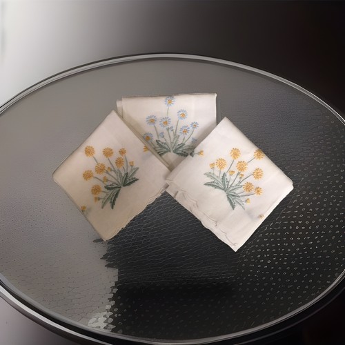 Vintage set white - white, linen