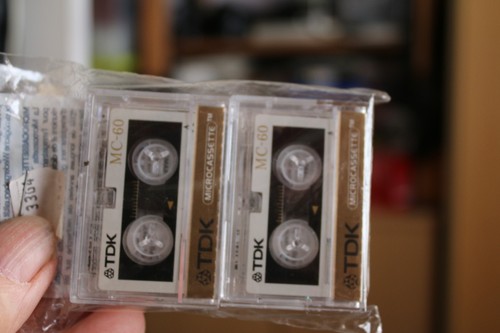 Tdk microcassette tapes - microcassette,