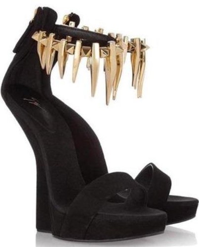 Giuseppe zanotti gold - gold, spike