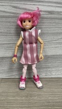 Lazy Town Stephanie Doll Smiffys Pink Moveable Limbs 17cm Toy Pink