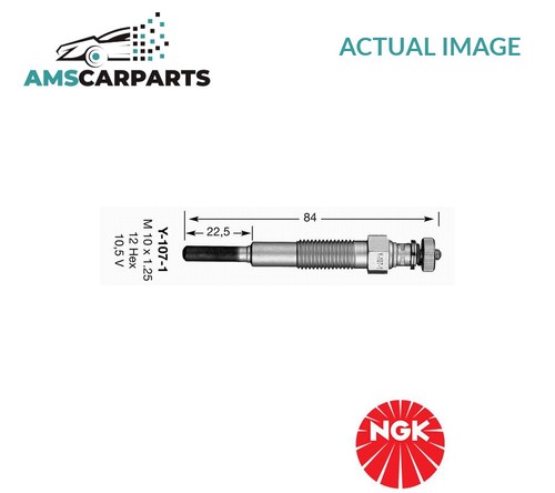 Engine glow plug 6625 ngk - engine,