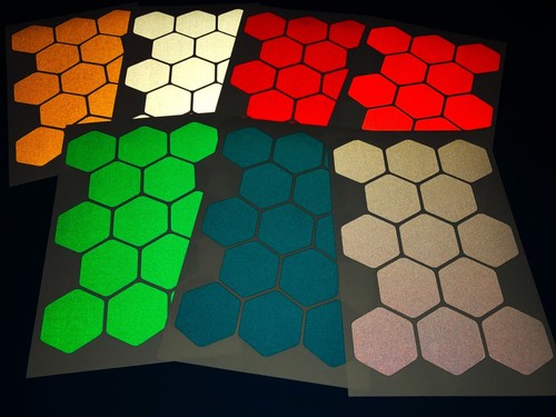 Veloviz reflective hexagon - reflective,