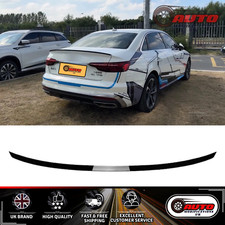Audi A4 B9 Gloss Black Rear S4