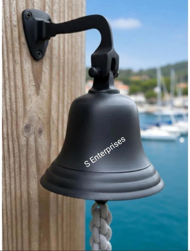 Antique metal bell nautical - antique,