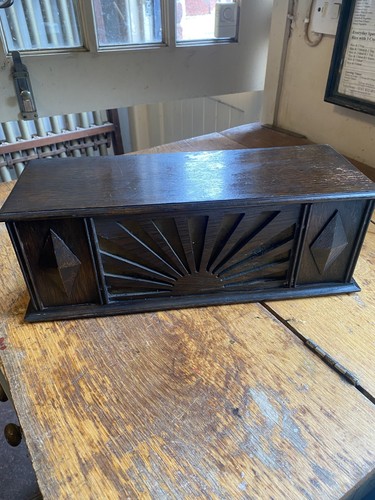 Antique amplion cabinette - antique,