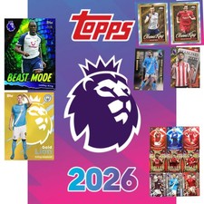 Topps Premier League 2025 2026 rare cards