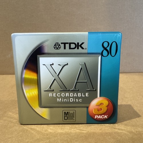 Tdk minidisc pack new - tdk, 80