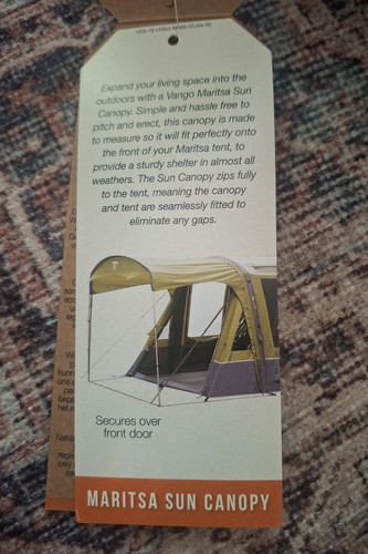 Vango maritsa sun - maritsa, bnwt