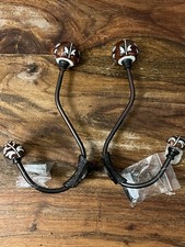 2x METAL CERAMIC DOUBLE HAT