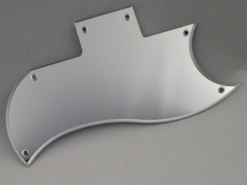 Silver mirror scratch plate - mirror, to