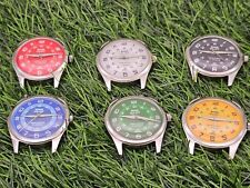 Beautiful Mens HMT Pilot Parashock Mechanical Wind 17J Watch lot