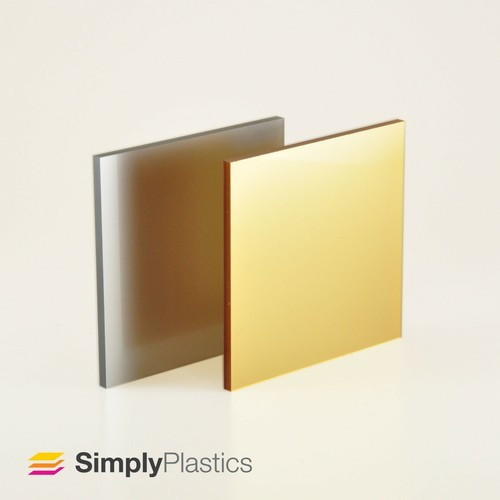 Perspex metallic cast - metallic,