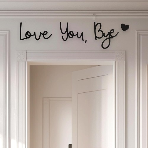 Love you bye wooden - you,,