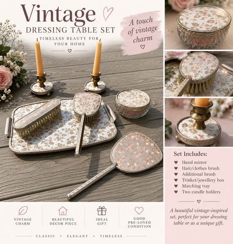 Vintage dressing table - vintage,