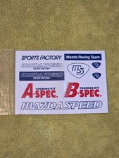 Mazdaspeed Decals FD3S RX7