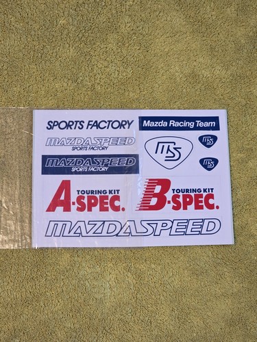 Mazdaspeed decals fd3s rx7 - decals,