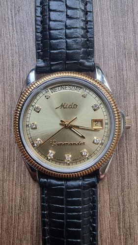 Mido commander day date - date, eta