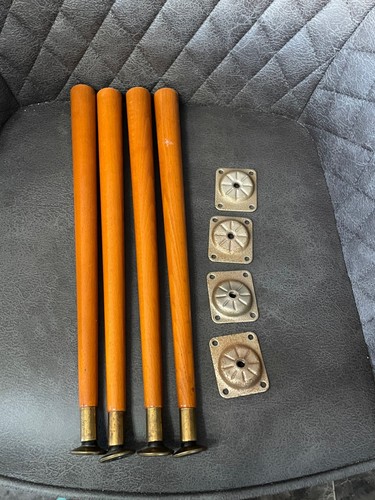 Four mid century tapered - four,