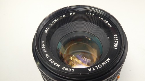 Minolta rokkor 50mm - mc, rokkor-pf