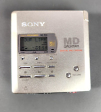 Sony Portable  Mini Disc Player- MZ-R55 In good Codition Bare Unit ONLY Dent