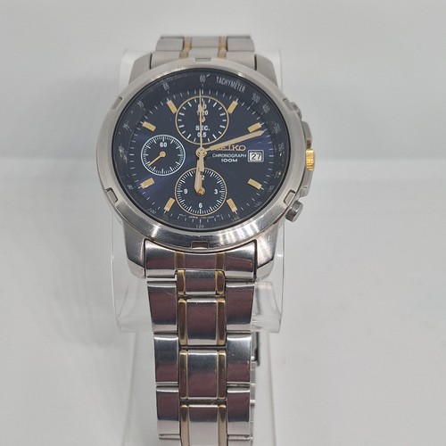 Seiko quartz chronograph - quartz,