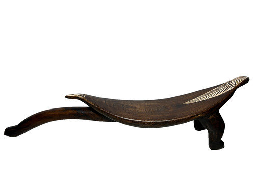 African dinka headrest - african,