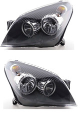 Pair Headlamps Headlights