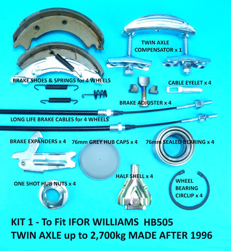 Brake shoe cables bearing - brake,