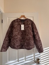 Zara Women's Brown Embroidered