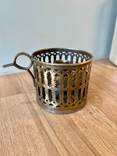 Vintage brass candle holder