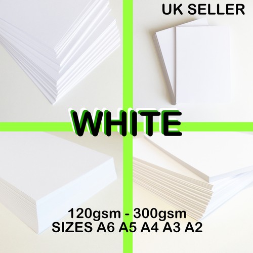 White thick paper - paper, printer