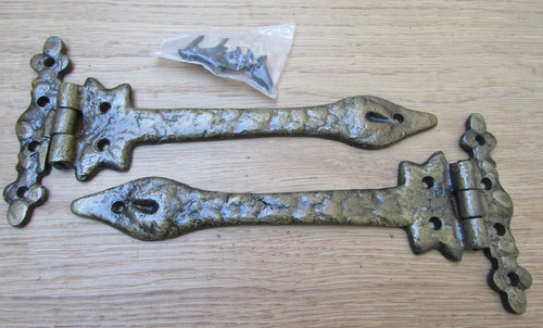 Door tee hinges cast iron - t-tee,