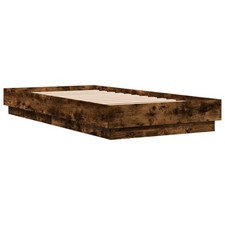 Bed Frame Bedroom Bed Base Bedstead Mattress Foundation Engineered Wood vidaXL