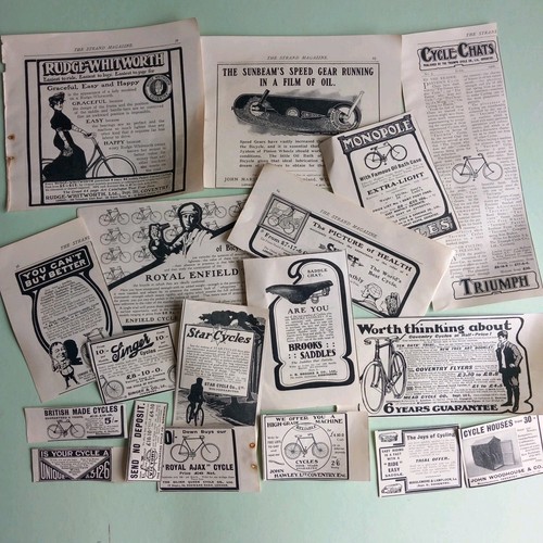 Edwardian bicycle ads royal - bicycle,