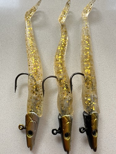 Golden sandeel lures for - golden,