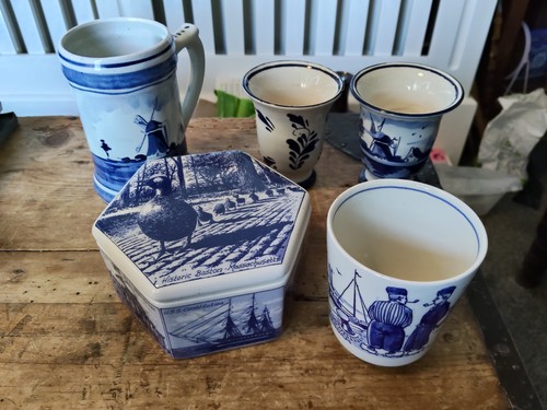 Piece vintage dutch delft - 4,