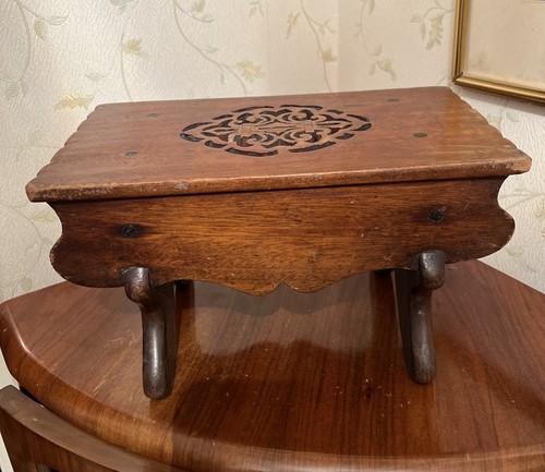 Antique wooden foot - antique,