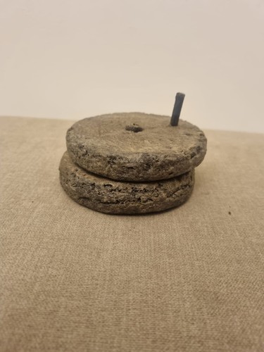 Handmade stone grain grinder - grain,