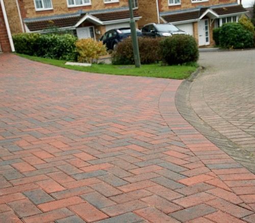 Driveway block paving - driveway,
