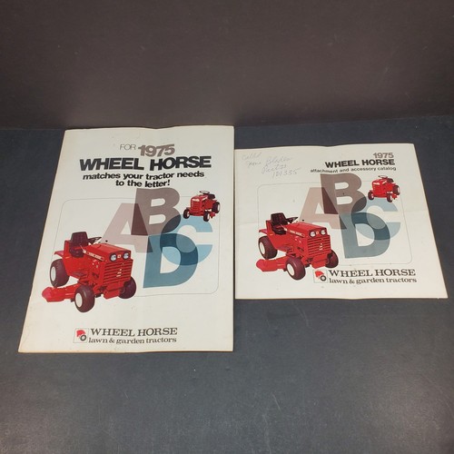 1975 wheel horse lawn garden - 1975,