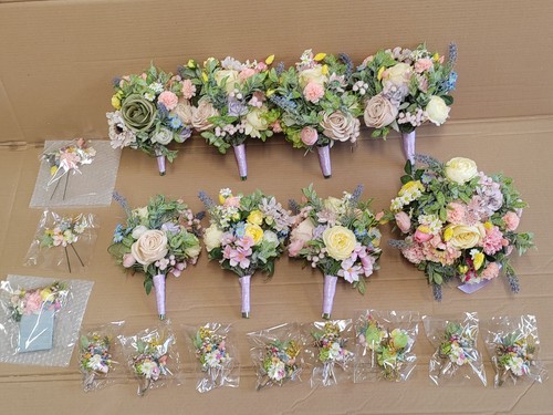 Job lot bridal bouquet - lot,