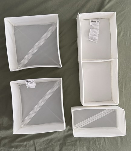 Ikea box with compartments set - ikea,