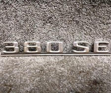 Mercedes W126 380SE Boot Lid